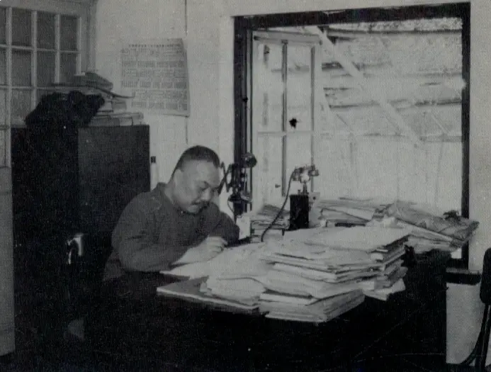 王雲五先生在上海商務印書館的工作情景